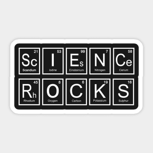 Science Rocks Sticker